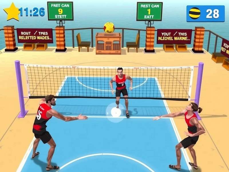 Taj Volley Crushers Gameplay Screenshot